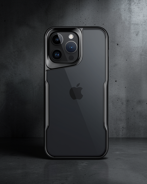 Apple İphone 15 Pro Kılıf Boyi Silikon Kapak - Siyah
