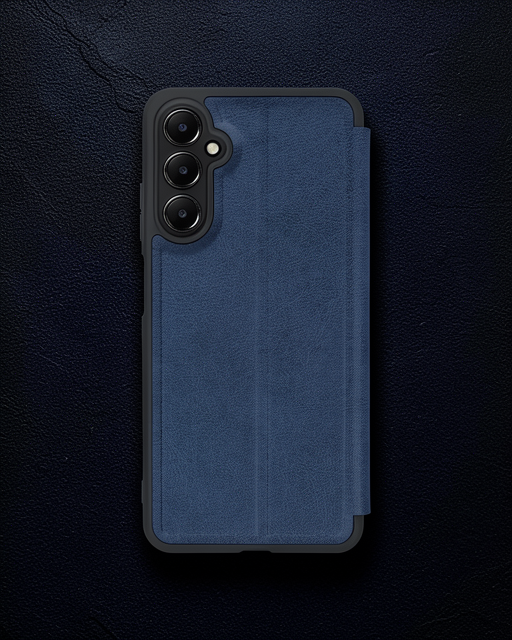 Samsung Galaxy A05s Kılıf Flip Cover - Lacivert
