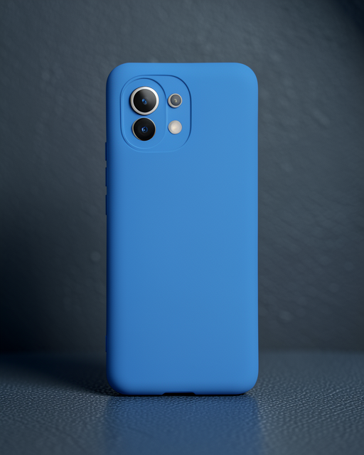 Xiaomi Mi 11 Kılıf Nano İçi Kadife Silikon - Mavi