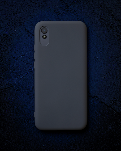 Xiaomi Redmi 9a Kılıf Nano İçi Kadife Silikon - Gri