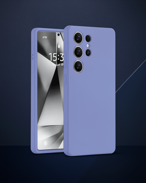 Samsung Galaxy S25 Ultra Kılıf Nano İçi Kadife Silikon - Lila
