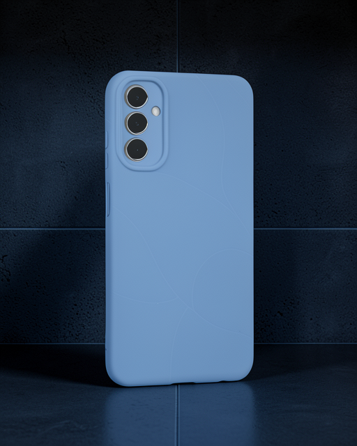 Samsung Galaxy A05s Kılıf First Silikon - Mavi