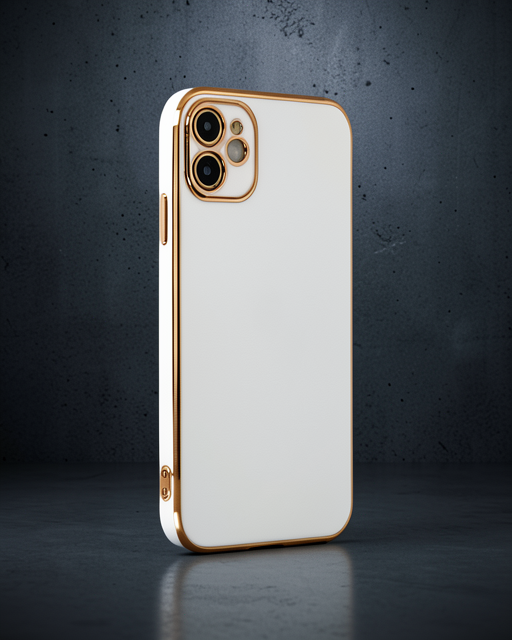 Apple İphone 12 Kılıf Volet Silikon - Beyaz