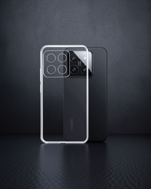 Xiaomi Mi 15 Pro Kılıf Lüx Şeffaf Silikon
