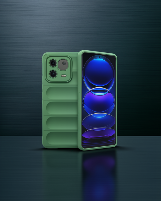 Xiaomi Mi 13 Pro Kılıf Optimum Silikon - Koyu Yeşil