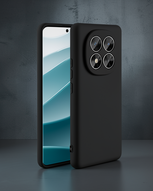 Xiaomi Redmi Note 14 Pro 4g Kılıf First Silikon - Siyah