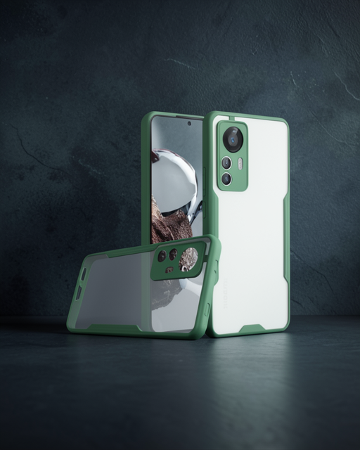 Xiaomi Mi 12t Kılıf Platin Silikon - Yeşil