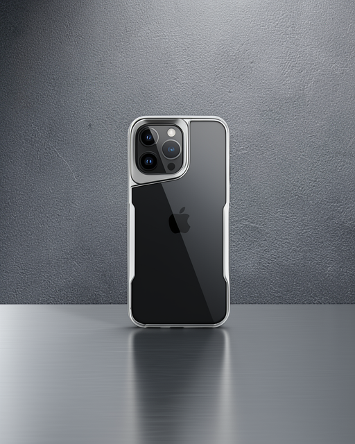 Apple İphone 16 Pro Max Kılıf Boyi Silikon Kapak - Gümüş