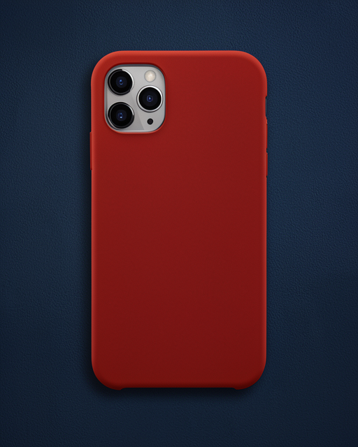 Apple İphone 11 Pro Max Kılıf Lansman Legant Silikon - Kırmızı