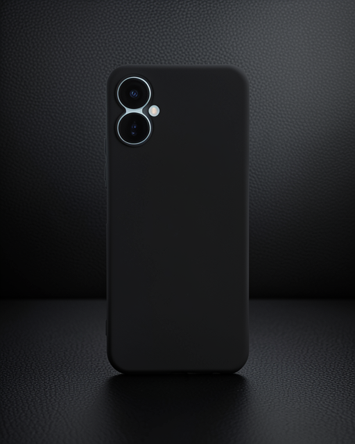 Tecno Spark 9 Pro Kılıf First Silikon - Siyah