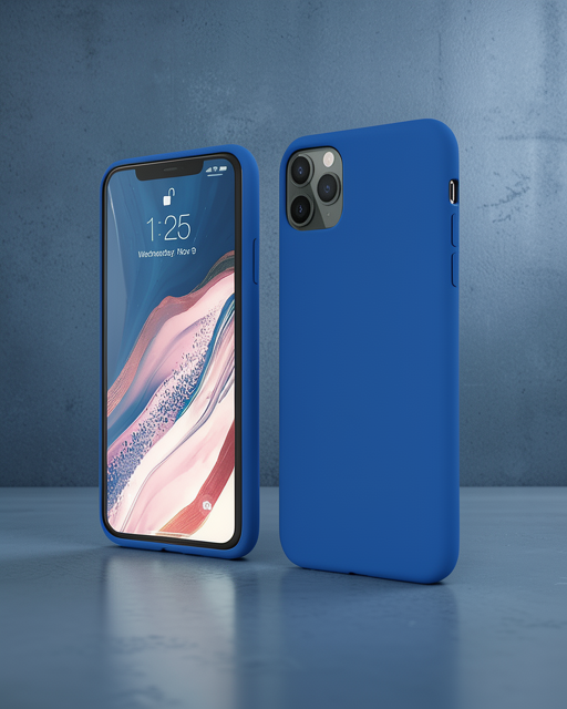 Apple İphone 11 Pro Kılıf First Silikon - Mavi