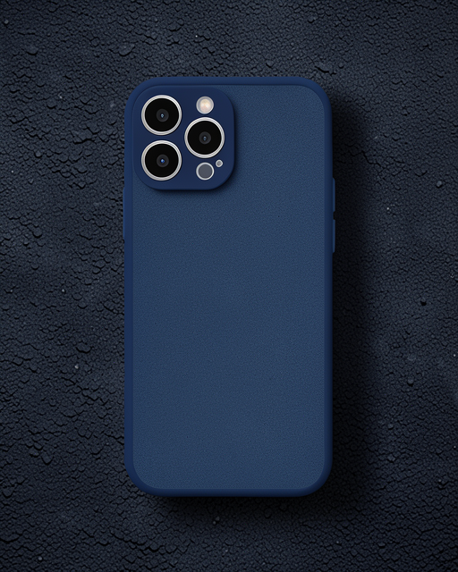 Apple İphone 14 Pro Max Kılıf Montreal Silikon Kapak - Lacivert