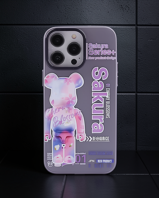 Apple İphone 13 Pro Kılıf Prada Desenli Kapak - Prada Mor - 1