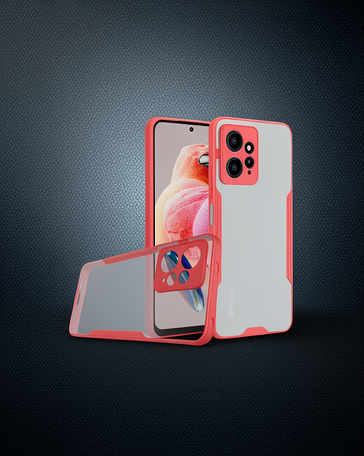 Xiaomi Redmi Note 12 4g Kılıf Platin Silikon - Pembe