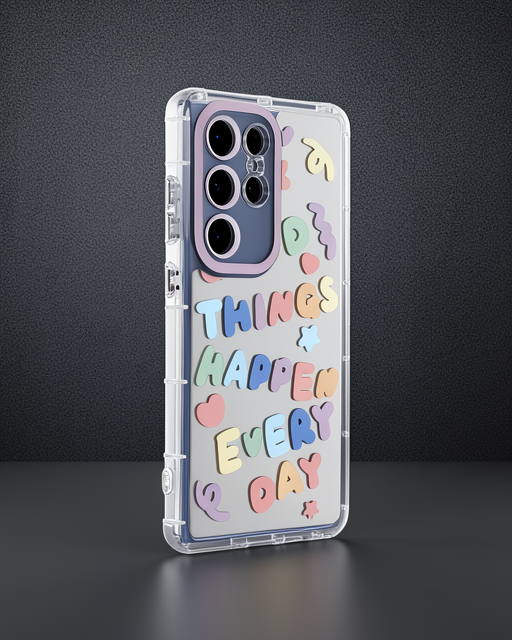 Samsung Galaxy S23 Ultra Kılıf Reflexion Desenli Kapak - Desen 7