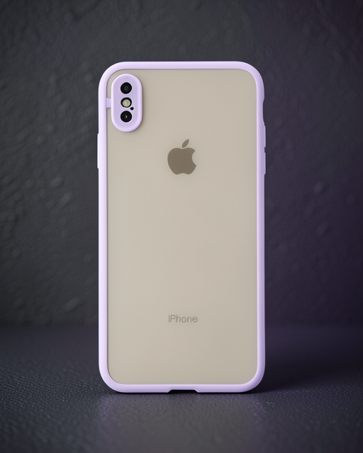 Apple İphone X Kılıf Montreal Silikon Kapak - Mor