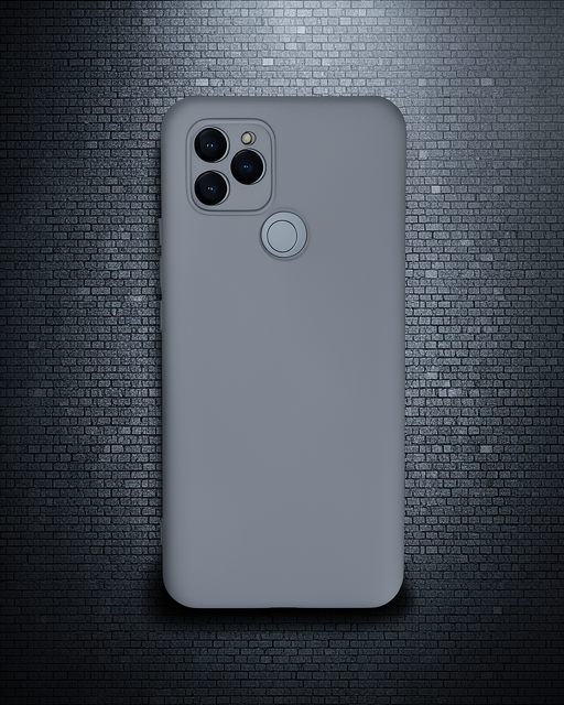 General Mobile Gm 21 Kılıf Nano İçi Kadife Silikon - Gri