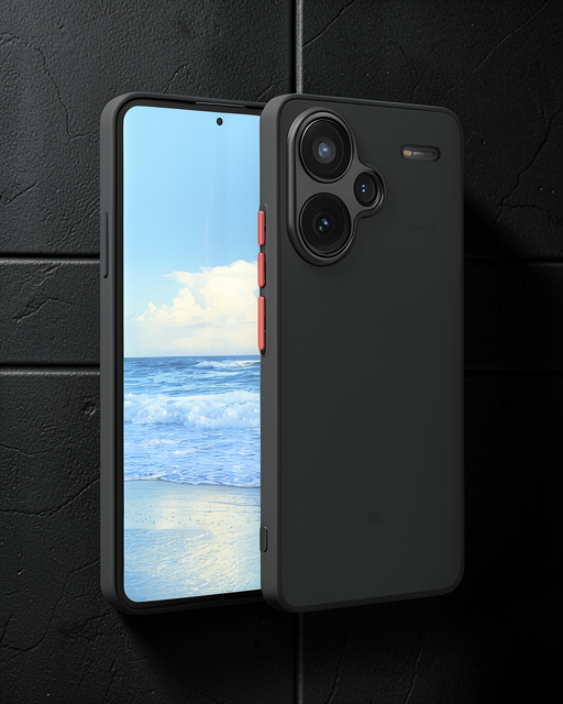 Xiaomi Redmi Note 13 Pro Plus Kılıf Montreal Silikon Kapak - Siyah