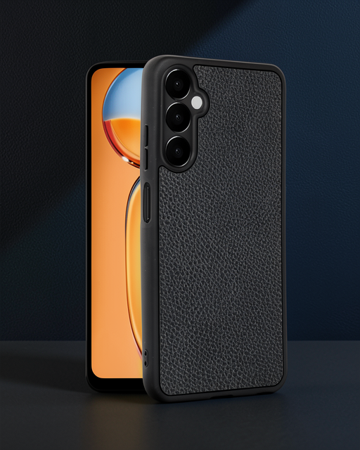 Samsung Galaxy A36 Kılıf Aras Deri Kapak - Siyah