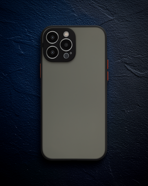 Apple İphone 15 Pro Max Kılıf Montreal Silikon Kapak - Siyah