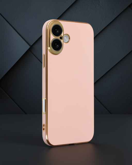Apple İphone 16 Kılıf Volet Silikon - Pembe