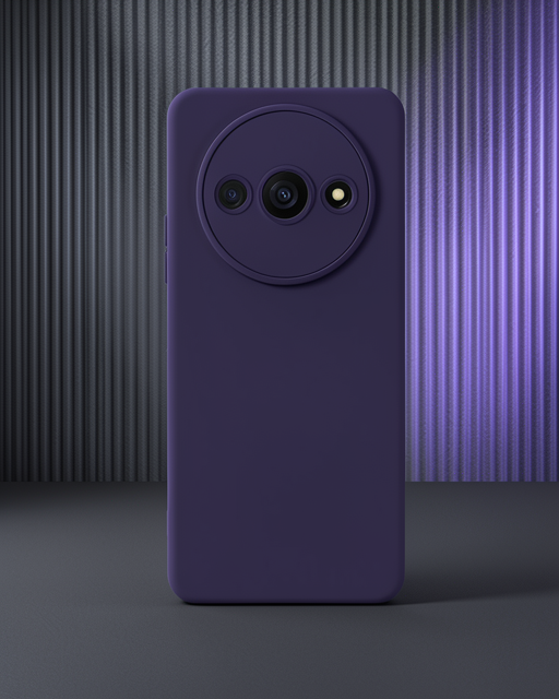 Xiaomi Redmi A3 4g Kılıf Nano İçi Kadife Silikon - Mor