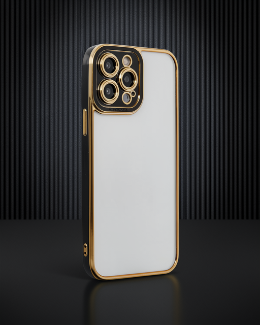 Apple İphone 14 Pro Max Kılıf Liva Lens Silikon - Siyah
