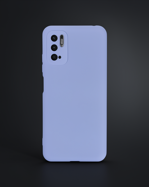 Xiaomi Redmi Note 10 5g Kılıf Nano İçi Kadife Silikon - Lila