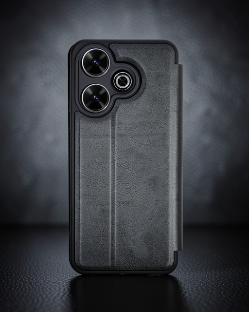 Xiaomi Redmi 13 4g Kılıf Flip Cover - Siyah