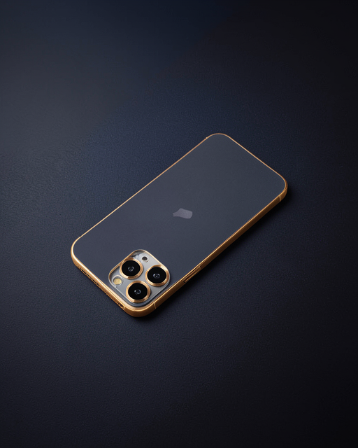 Apple İphone 12 Pro Metal Kamera Lens Koruma Cam - Gold