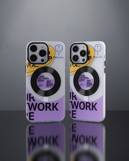 Apple İphone 13 Pro Max Kılıf Apollo Magneticsafe Desenli Kapak - Apollo Şeffaf - 6