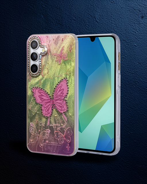 Samsung Galaxy A55 5g Kılıf Blade Aynalı Desenli Kapak - Desen 5