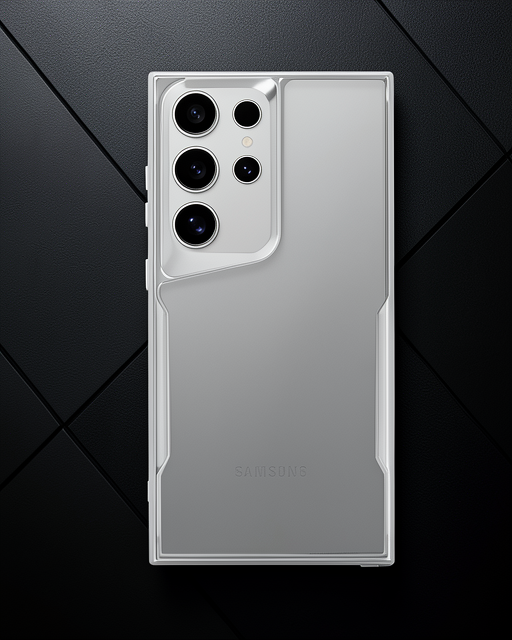Samsung Galaxy S25 Ultra Kılıf Boyi Silikon Kapak - Gümüş