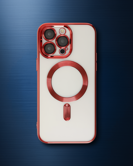 Apple İphone 14 Pro Kılıf Kross Magneticsafe Kapak - Kırmızı