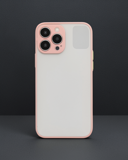 Apple İphone 15 Pro Max Kılıf Montreal Silikon Kapak - Pembe