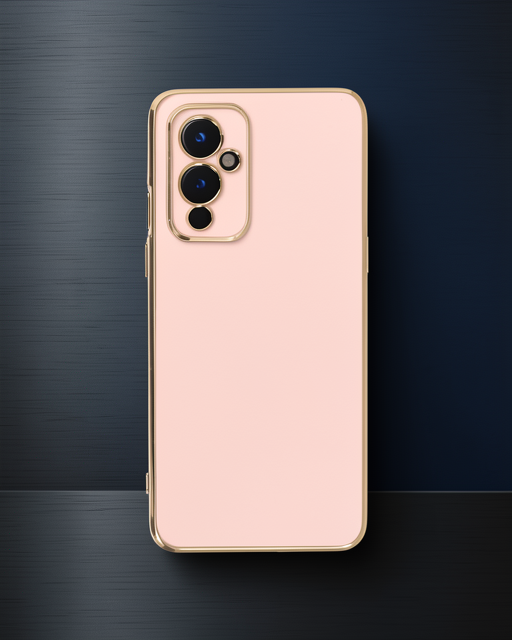 One Plus 9 Kılıf Volet Silikon - Pembe