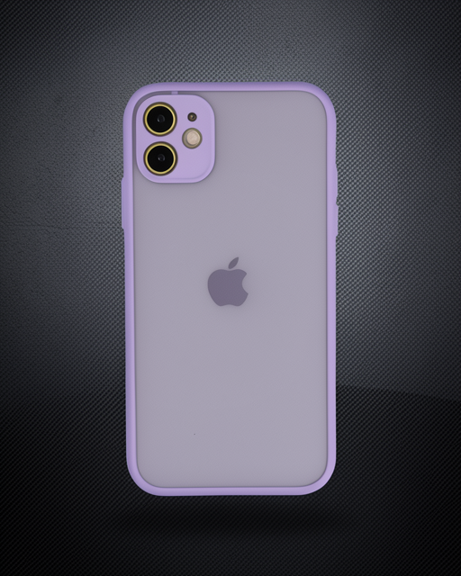 Apple İphone 11 Kılıf Montreal Silikon Kapak - Mor