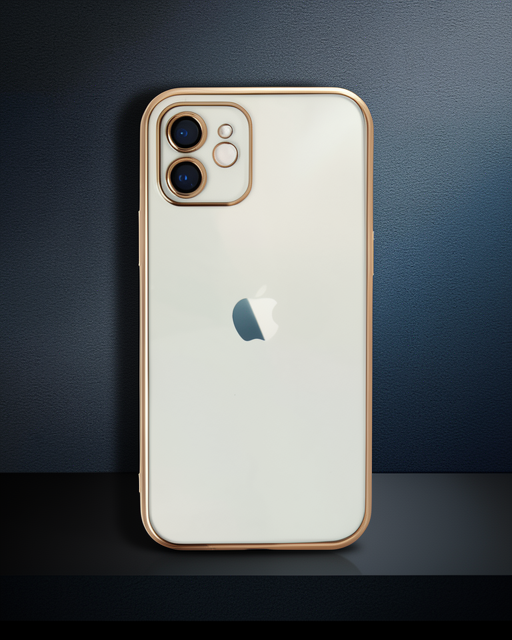 Apple İphone 11 Kılıf Razer Lensli Silikon - Gold