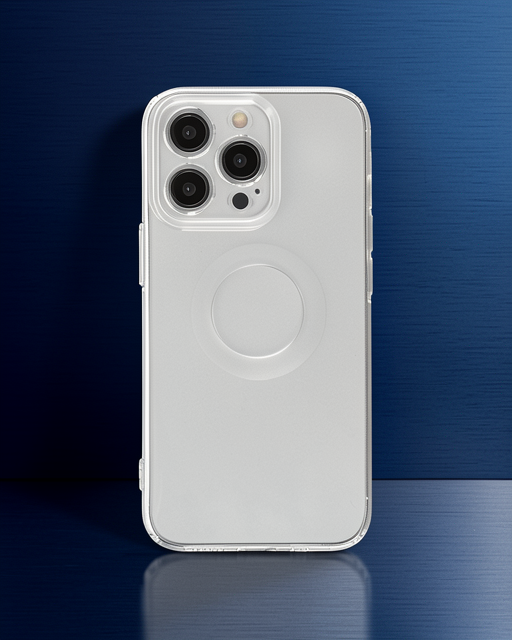 Apple İphone 14 Pro Kılıf Santa Lens Silikon - Şeffaf