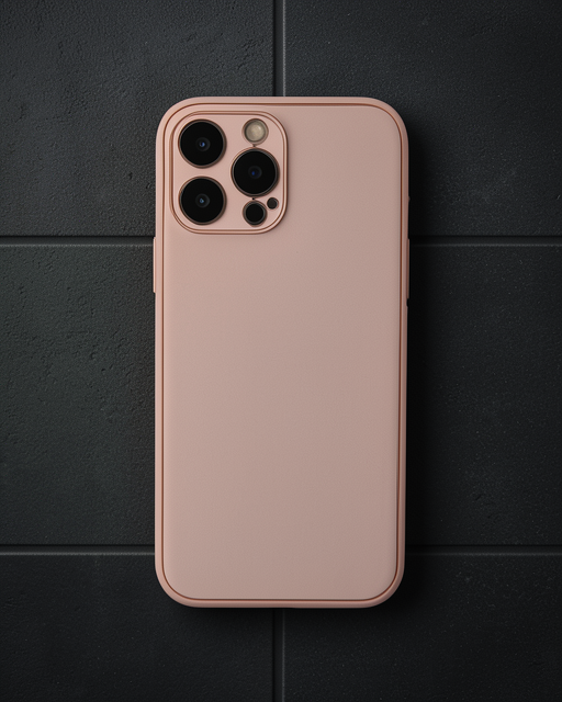Apple İphone 13 Pro Kılıf Coco Deri Silikon Kapak - Pembe
