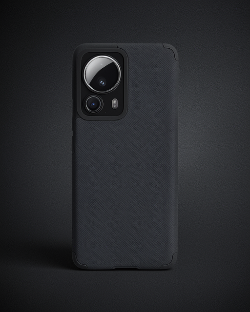 Xiaomi Mi 13 Lite Kılıf Loop Deri Silikon - Siyah