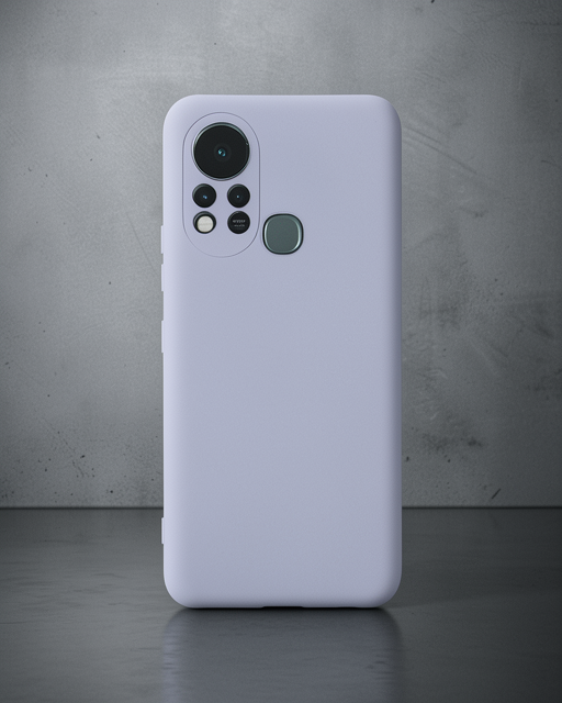 İnfinix Hot 11s Kılıf Nano İçi Kadife Silikon - Lila