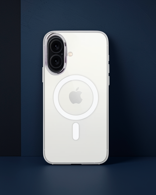 Apple İphone 16 Plus Kılıf Pc Real Magsafe Kapak - Şeffaf