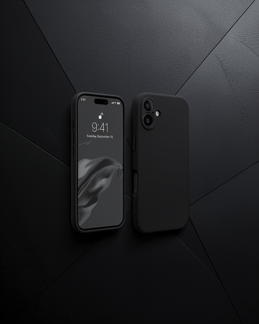 Apple İphone 16 Plus Kılıf First Silikon - Siyah