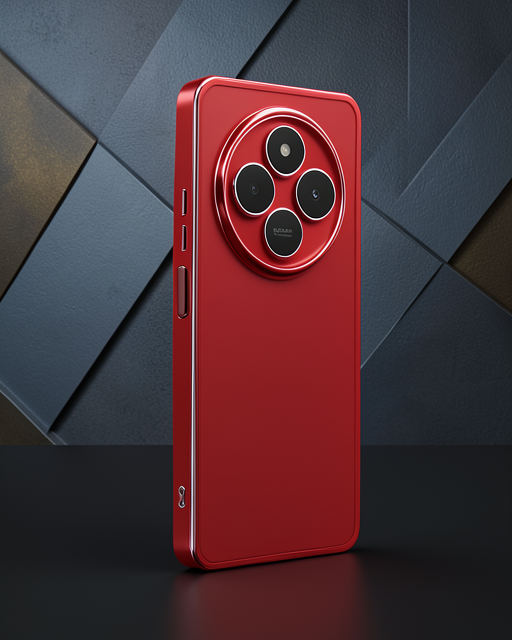 Xiaomi Redmi 14c Kılıf Razer Lensli Silikon - Gümüş