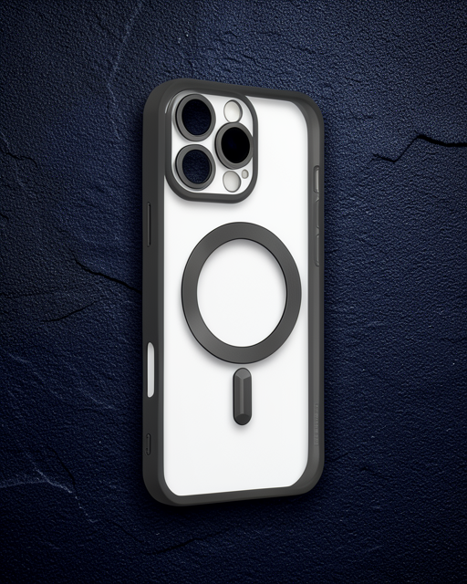 Apple İphone 16 Pro Max Kılıf Kross Magneticsafe Kapak - Siyah
