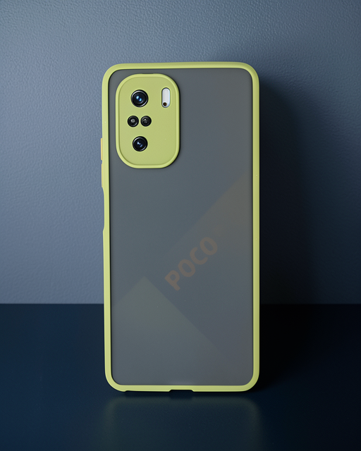 Xiaomi Poco F3 Kılıf Montreal Silikon Kapak - Açık Yeşil
