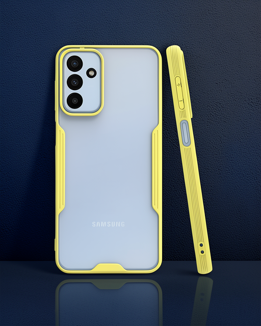 Samsung Galaxy A04s Kılıf Platin Silikon - Sarı