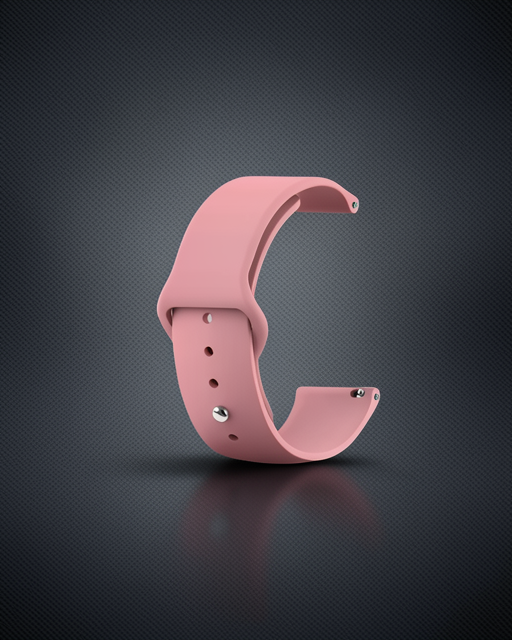 Huawei Gt4 41mm 18mm Klasik Kordon - Pembe