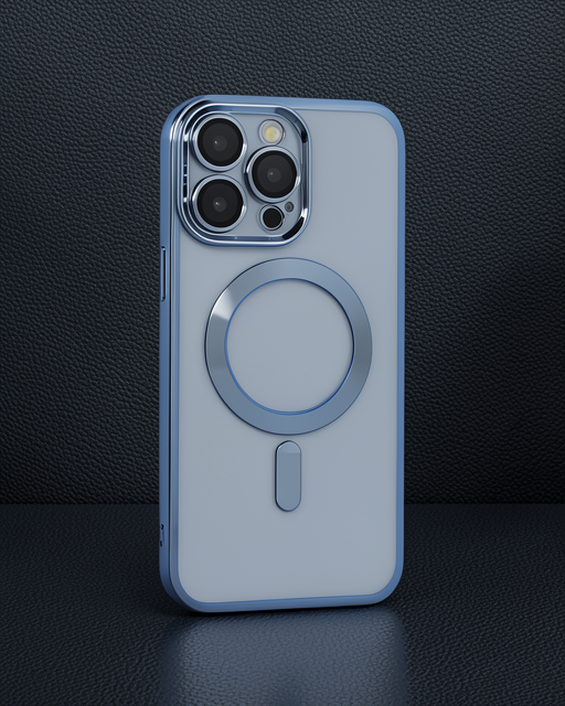 Apple İphone 14 Pro Max Kılıf Kross Magneticsafe Kapak - Sierra Blue